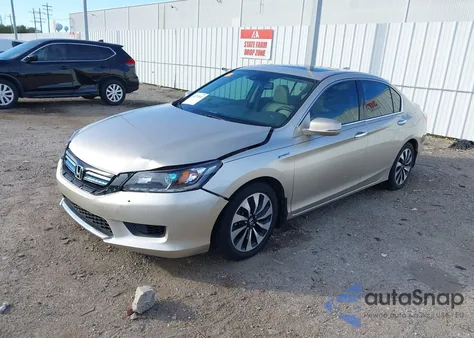 2015 Honda Accord Hybrid Ex-L из США, поврежденный, VIN 1HGCR6F58FA001216